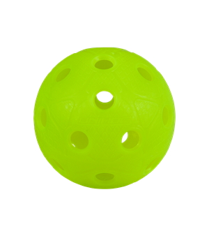 (GUL) Floorball bold - Unihoc Dynamic ball - IFF godkendt floorballbold (1 stk.)